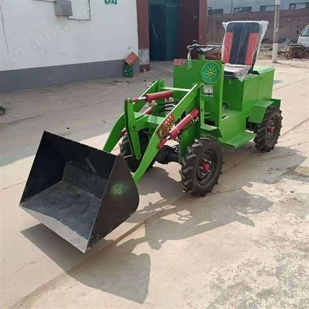 腾拓机械 电动铲土机 电动铲车 多功能建筑工程小铲车 电动铲车