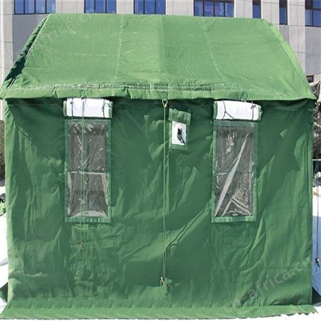 81型班用帐篷 露营宿营帐篷 加厚防雨雪绿帆布帐篷江苏华卫
