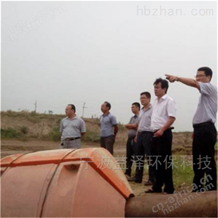 水泵抽水孔径20cm夹管浮体