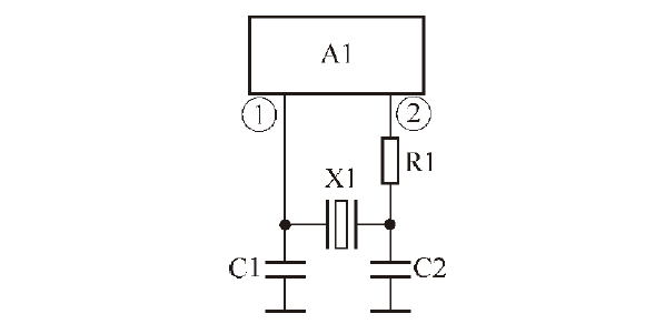 晶振构成的并联型振荡器及常见应用电路